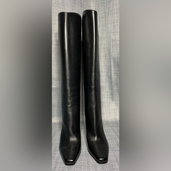 Off-White Nappa High Allen Boot Black Silver Size EU 39 - Picture 4 of 8